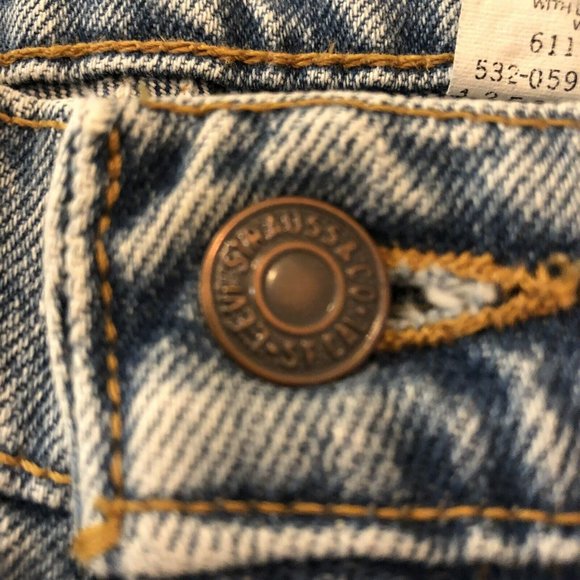 Levi’s 512 Slim Fit Tapered Leg Women’s Jeans Medium 1997 - Picture 10 of 11